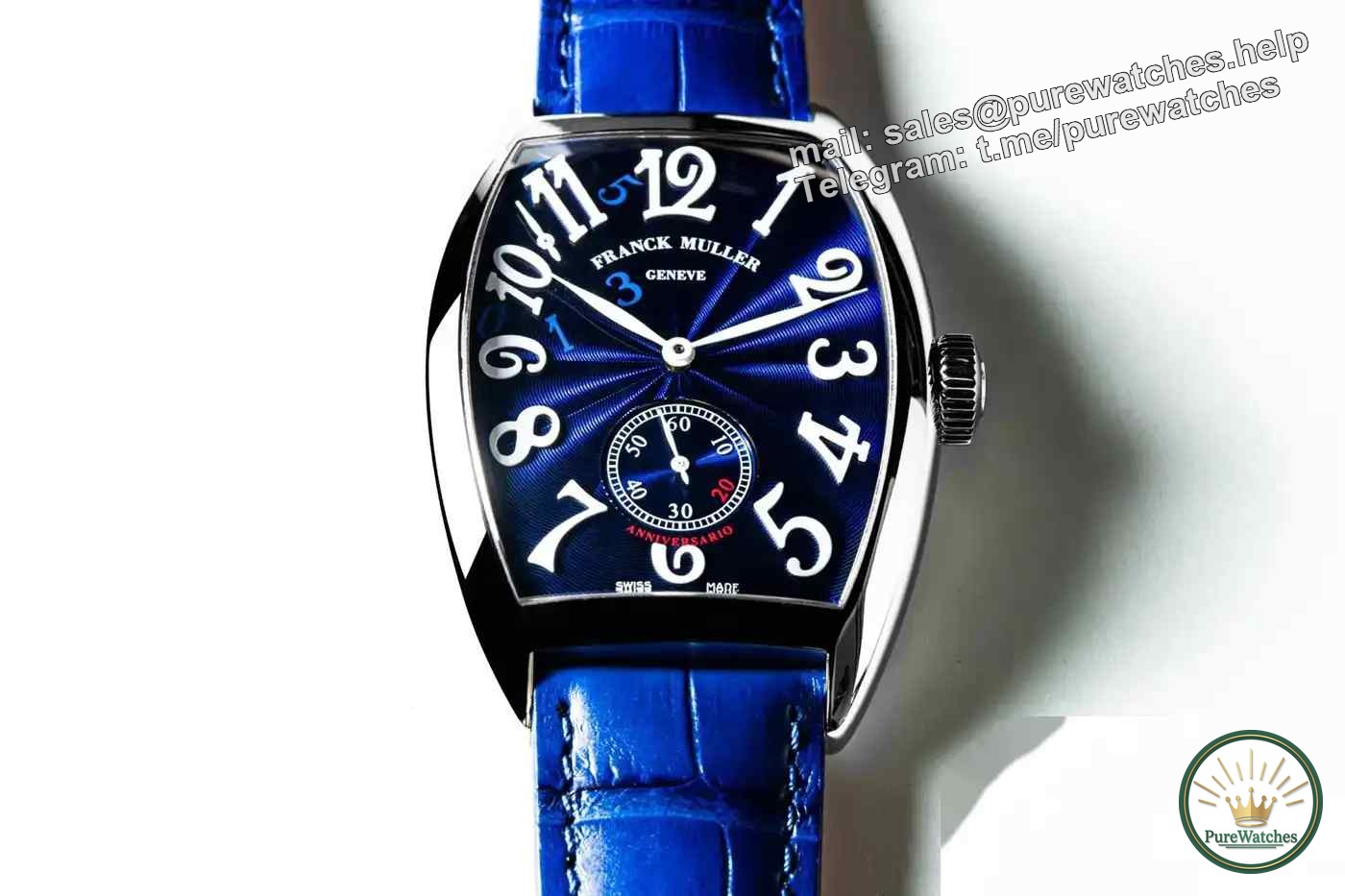 A must-see for collectors! Review of Franck Muller’s limited edition 7-day bracelet watch, this blue dial is breathtakingly beautiful!
