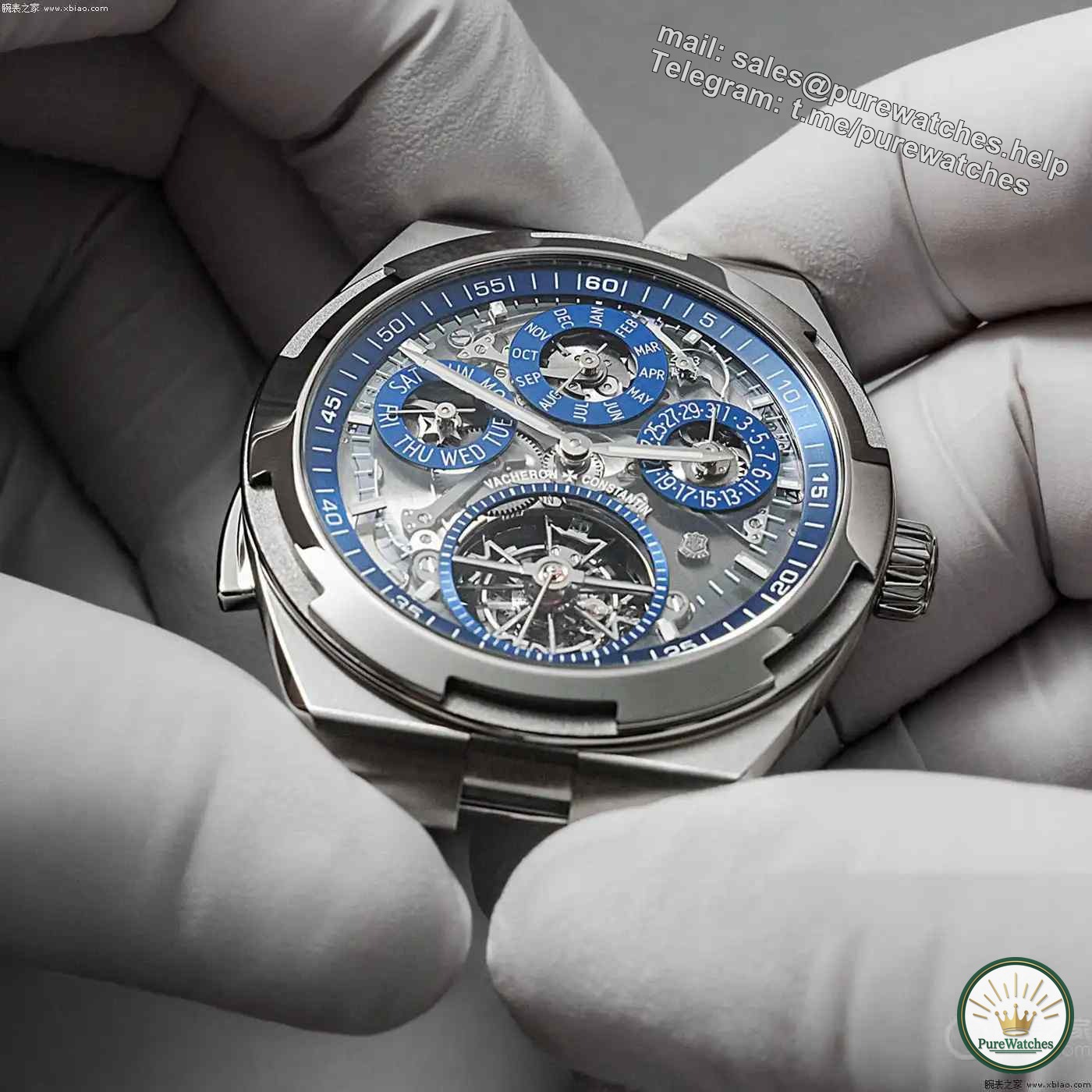 Titanium metal + minute repeater! Review of Vacheron Constantin Overseas Tourbillon Watch, this craftsmanship is amazing!