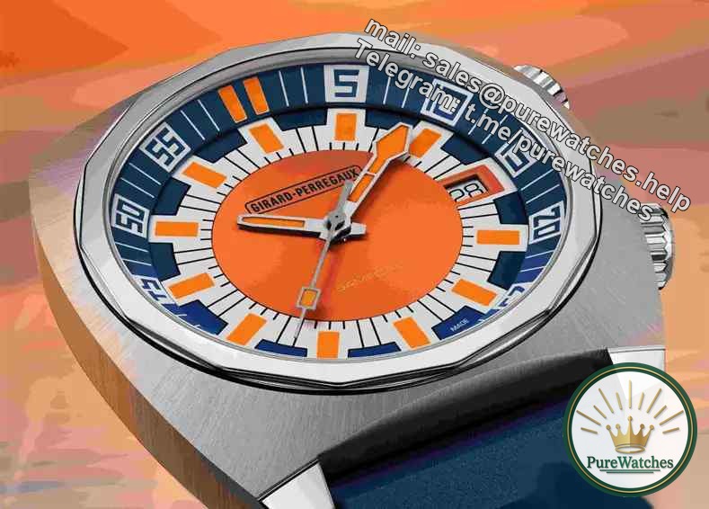 The collision of retro and modern! Get hands-on experience with the Girard-Perregaux watch collaboration, and the 14-sided bezel design makes a stunning return
