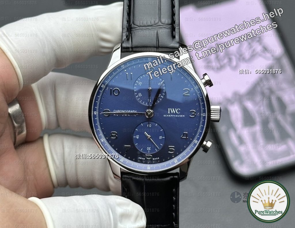 In-depth review of the ZF factory IWC blue-faced replica watch: Can the price of a thousand yuan have a quality of ten thousand yuan?