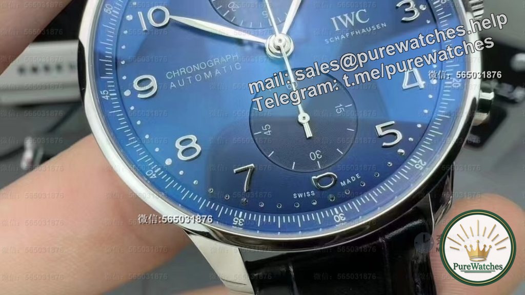 In-depth review of the ZF factory IWC blue-faced replica watch: Can the price of a thousand yuan have a quality of ten thousand yuan?