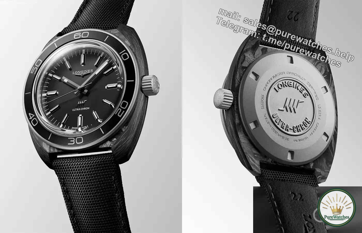 Blind box experience! Longines unboxes its first carbon fiber watch, each texture is unique