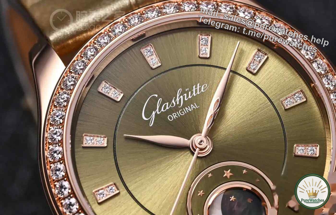 180,000 to buy the starry sky! Review of Glashütte’s original moon phase women’s watch, the error is only 1 day in 122 years, so amazing
