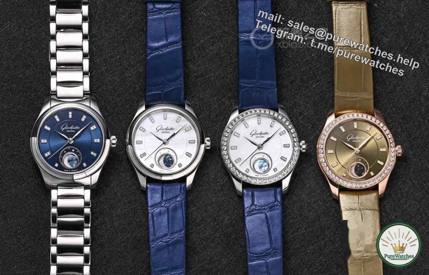 180,000 to buy the starry sky! Review of Glashütte’s original moon phase women’s watch, the error is only 1 day in 122 years, so amazing