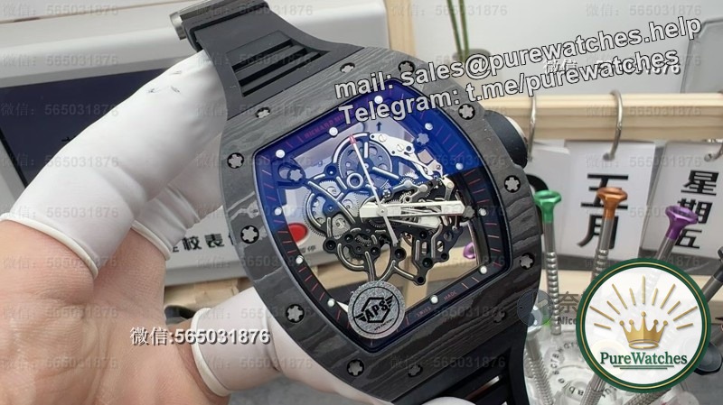 APS factory Richard Mille RM055 ultimate review: Can 4K have millions of textures?