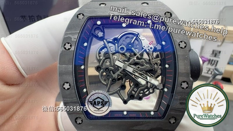 APS factory Richard Mille RM055 ultimate review: Can 4K have millions of textures?