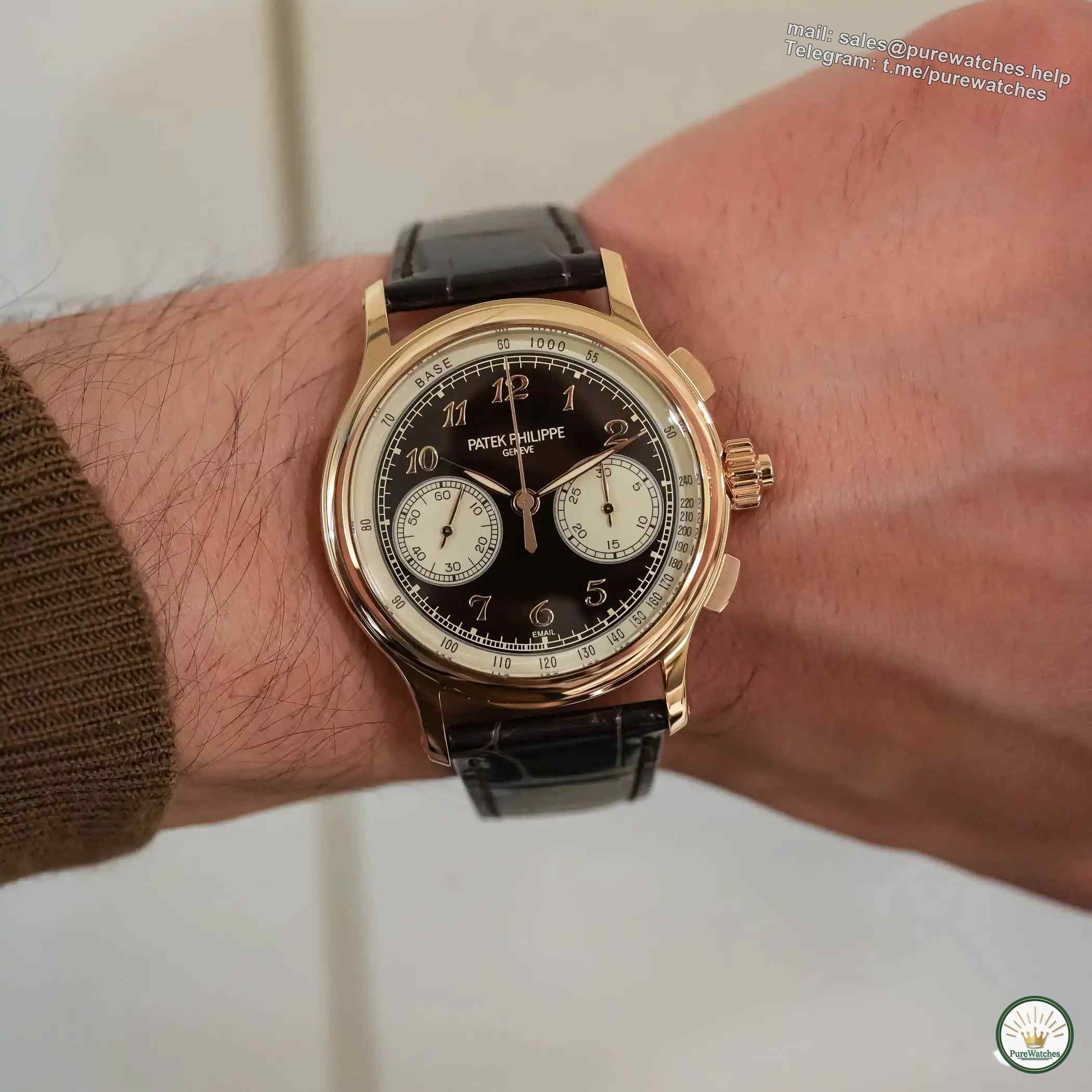 Biao Wang’s new work! Patek Philippe 5370R rose gold rattrapante watch is launched, with 6 open flame enamels that are breathtakingly beautiful!