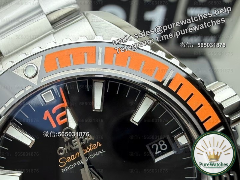 A must-see for dive watch enthusiasts! VS Factory Omega Quarter Orange Tested, No Pressure in Swimming and Bathing