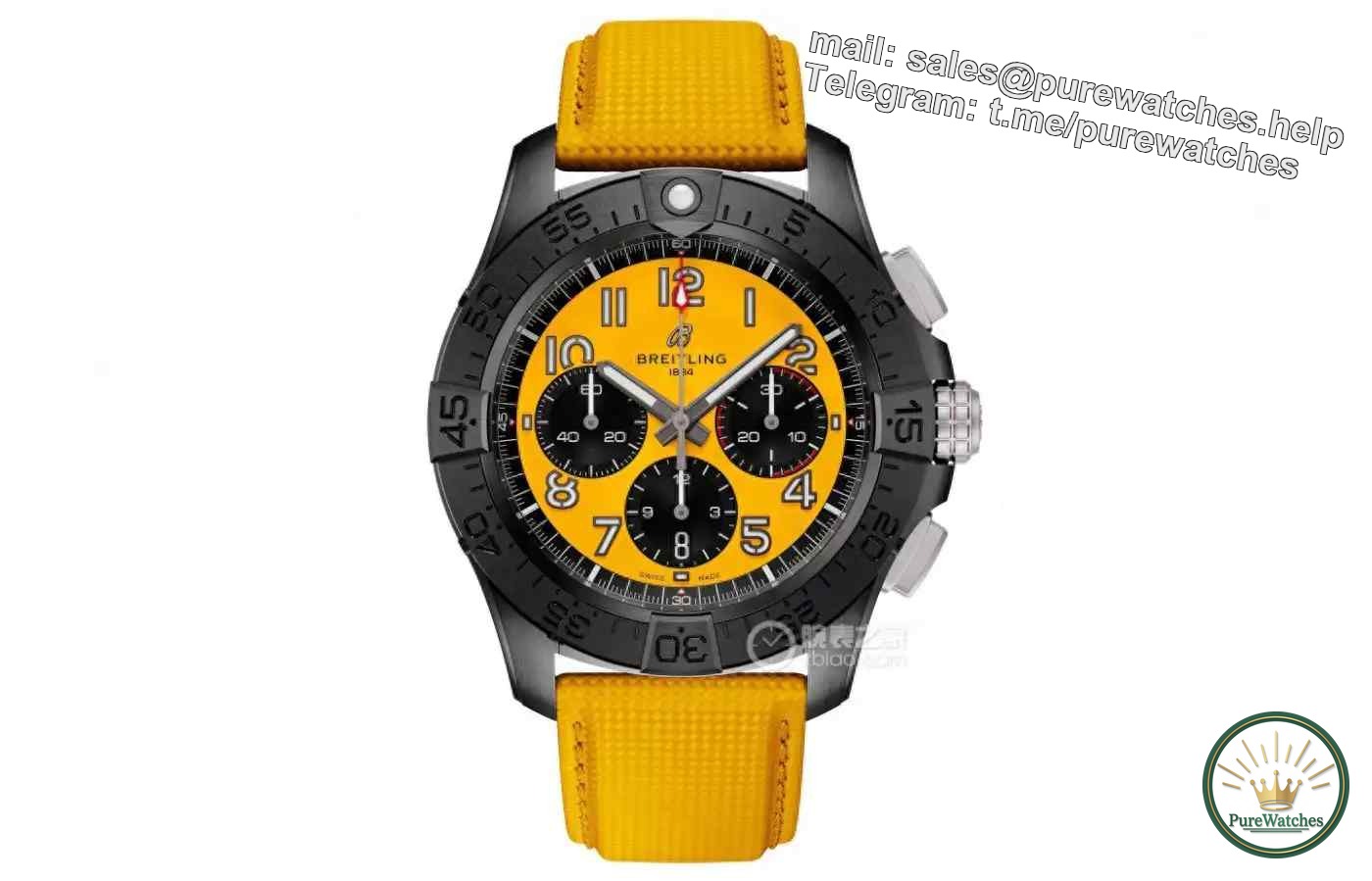 From diving to racing! Three colorful sports watches are highly praised, the Breitling yellow plate is so eye-catching!
