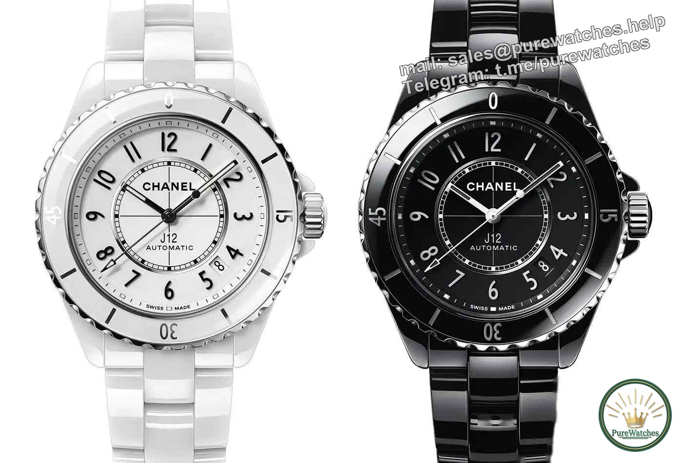 Jewelry quality watch! Actual measurement of Chanel J12 blue ceramic, what is the price of the 12 sapphire hour markers?