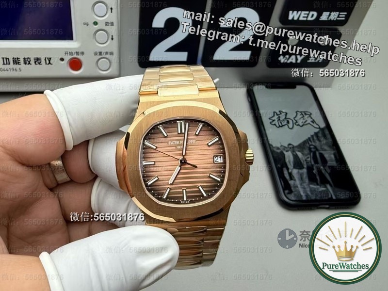 Zero bad reviews are coming! The most detailed disassembly analysis of the 3K factory Patek Philippe Nautilus 5711 rose gold on the Internet