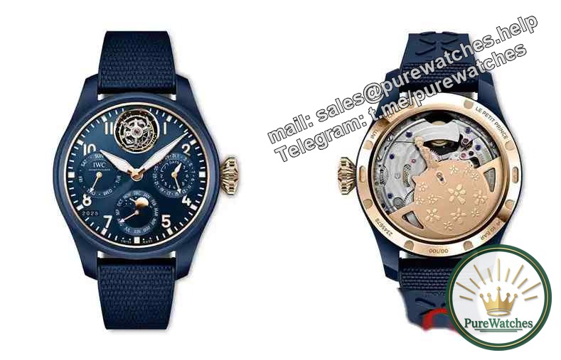 The most worthy collection in 2025! Comprehensive comparison of IWC Le Petit Prince double tourbillon, platinum model vs ceramic model