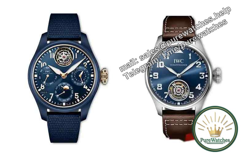 The most worthy collection in 2025! Comprehensive comparison of IWC Le Petit Prince double tourbillon, platinum model vs ceramic model