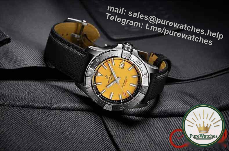 There are only 300 pieces in the world! Breitling Avengers yellow plate limited edition 618 is launched for the first time, the military style design is too explosive