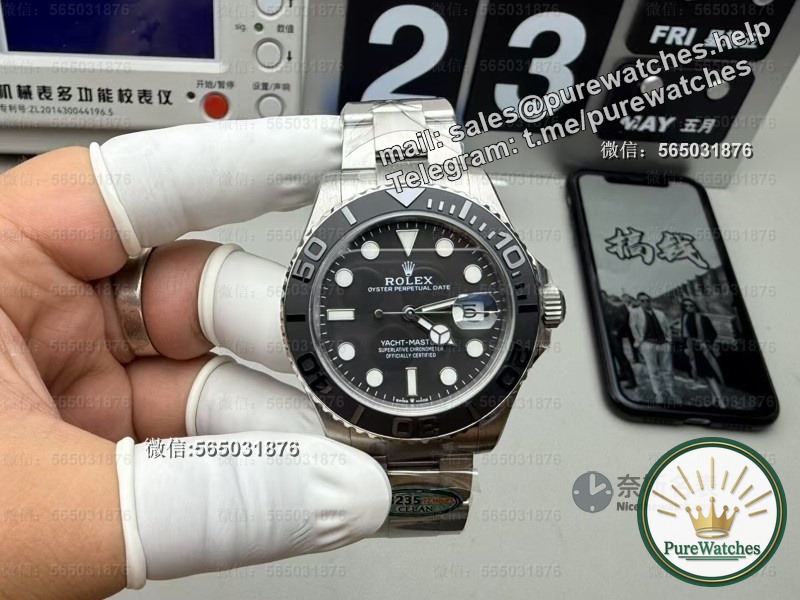 Clean Factory Rolex Titanium Yacht-Master Review: The “Titanium” Revolution in the Replica Watch World!