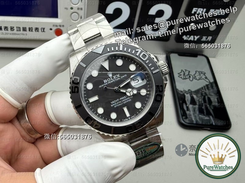Clean Factory Rolex Titanium Yacht-Master Review: The “Titanium” Revolution in the Replica Watch World!