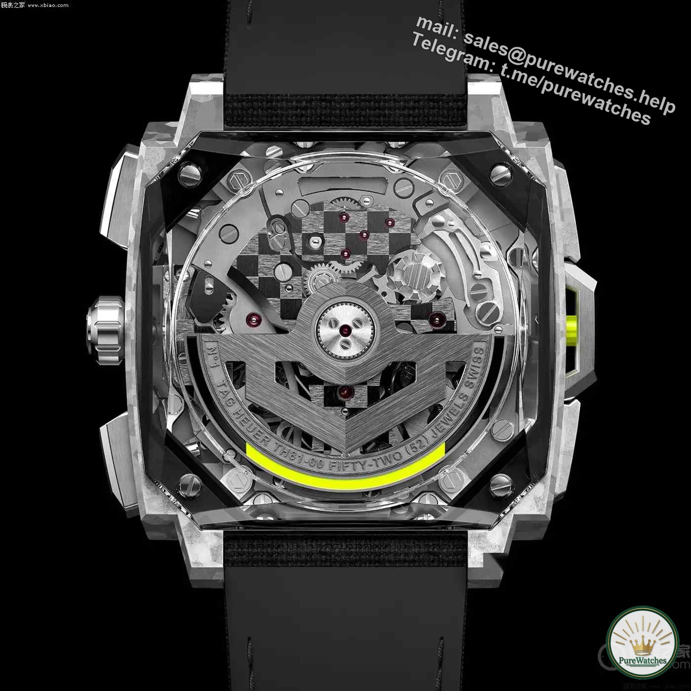 1.26 million! TAG Heuer releases TH-Titanium Monaco, the texture is so explosive!