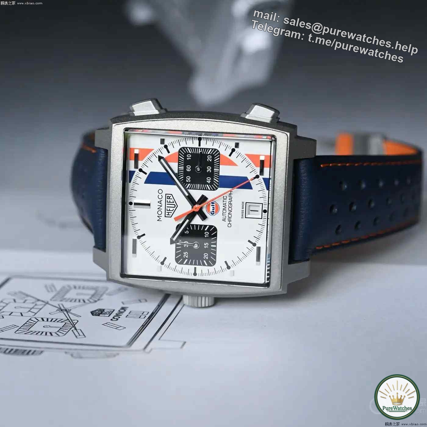 73,000 rush to buy! The TAG Heuer Gulf Oil Limited Edition is on the market, and 971 pieces are sold out!