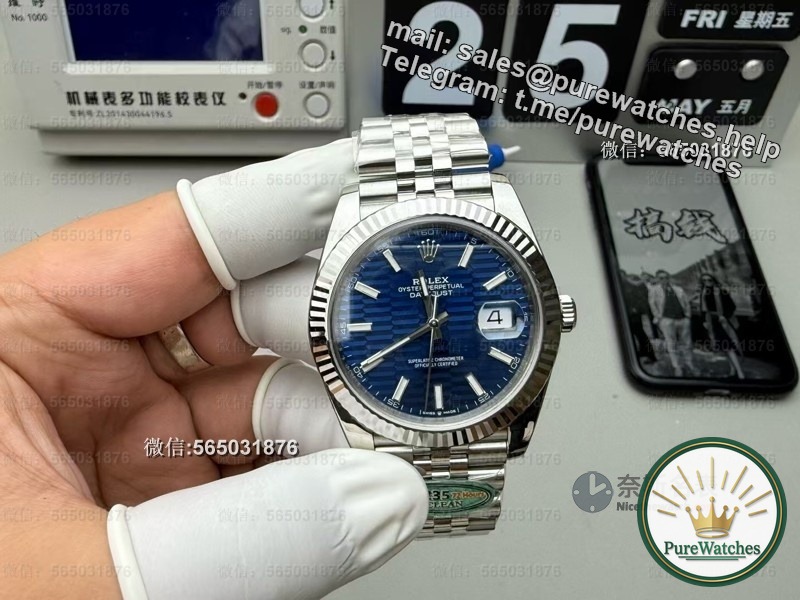 Clean Factory Rolex 41 Datejust Blue Dial In-Depth Review: Is the 3235 movement worth it?