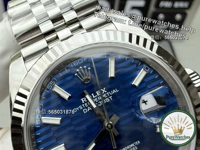 Clean Factory Rolex 41 Datejust Blue Dial In-Depth Review: Is the 3235 movement worth it?