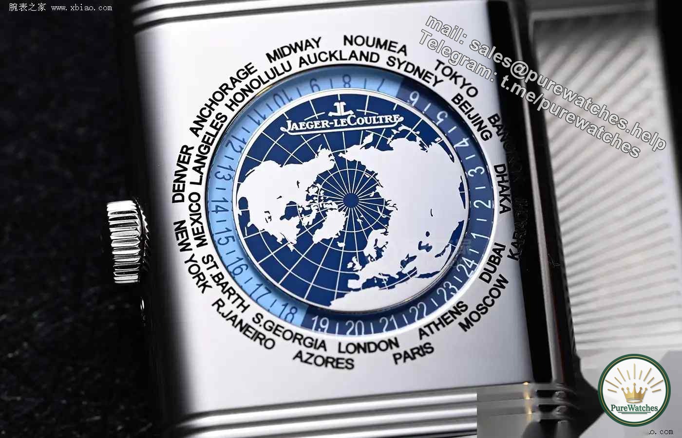Pretend to be a pig and eat the tiger! The front of this Jaeger-LeCoultre flip watch is low-key, but the back actually hides the romance of the entire earth!