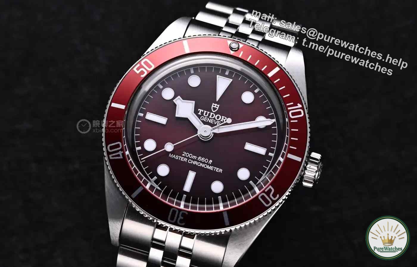 The most popular booking of the year! Tudor Black Bay 1958 burgundy color was tested in real time. Its appearance is worthy of a century-old brand!