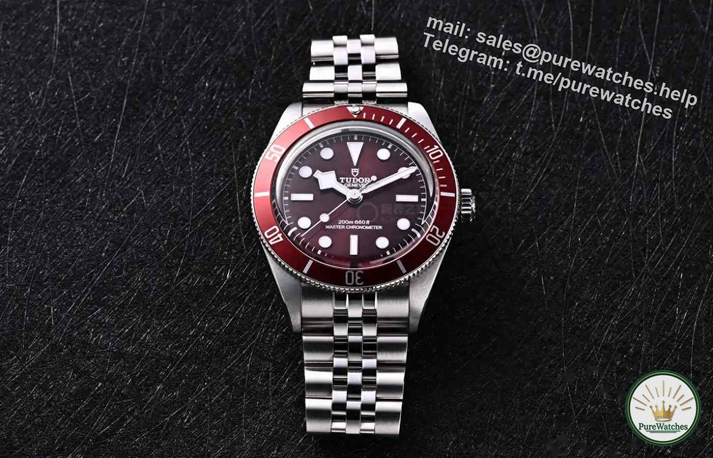 The most popular booking of the year! Tudor Black Bay 1958 burgundy color was tested in real time. Its appearance is worthy of a century-old brand!