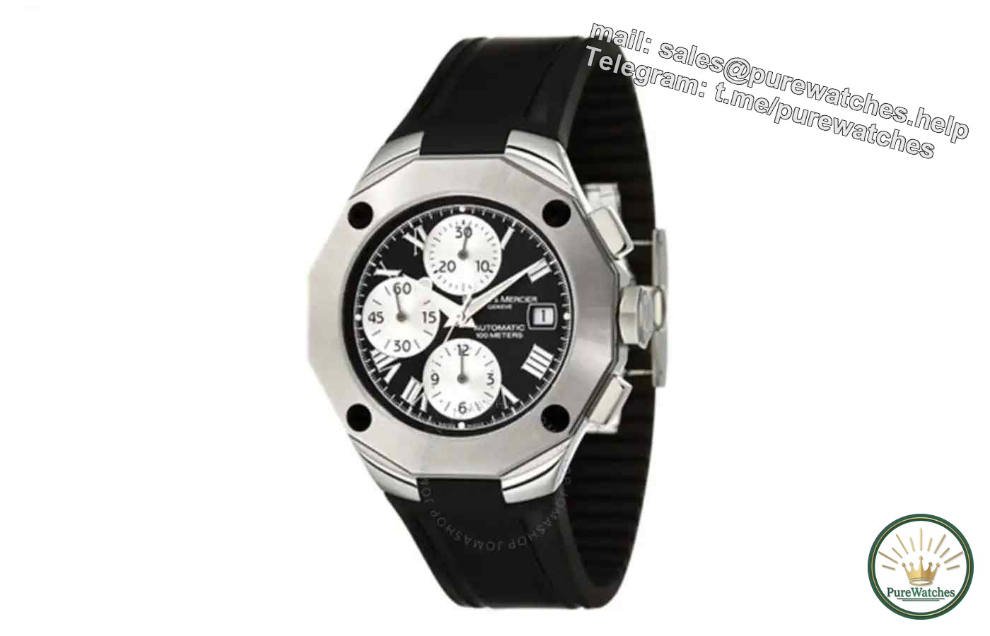 What watch should I buy with a budget of 30,000? This panda-faced chronograph by Baume & Mercier is the best in its class. The 41mm size is so fragrant!
