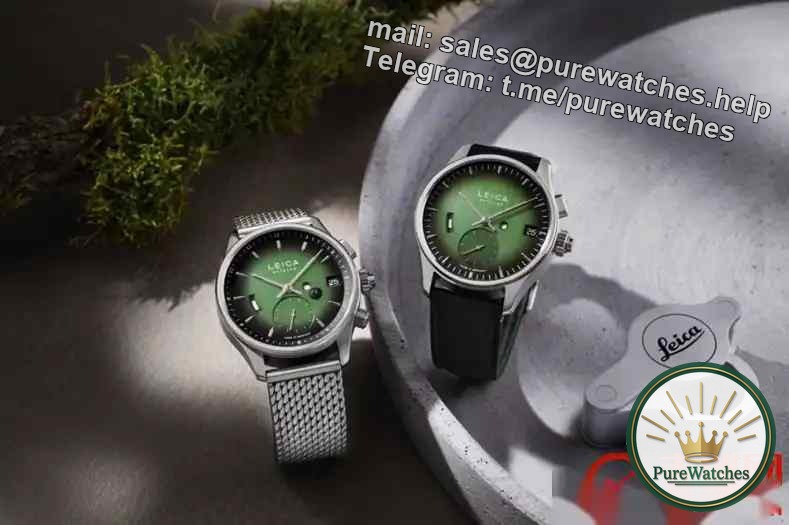 Leica’s new crossover product! The ZM series urban forest green version of the watch is launched for the first time, and the camera shutter-inspired crown is so stunning!