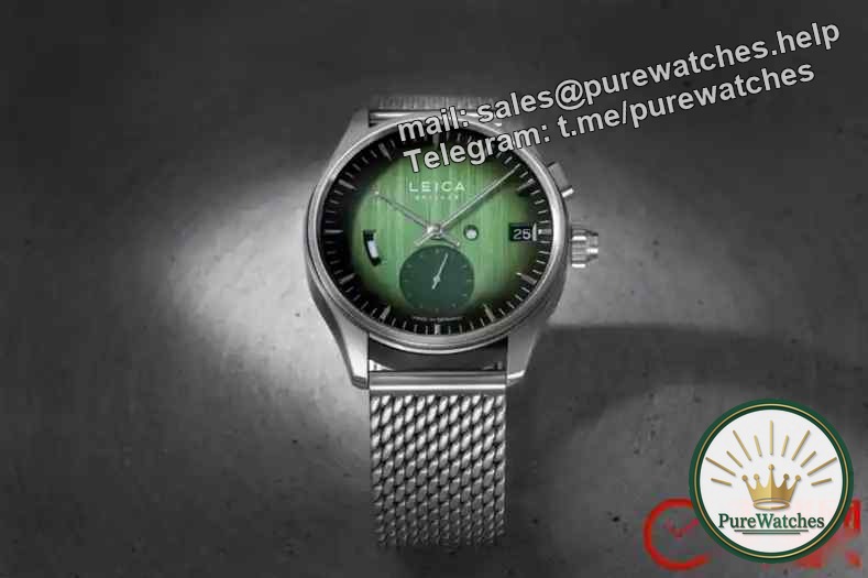 Leica’s new crossover product! The ZM series urban forest green version of the watch is launched for the first time, and the camera shutter-inspired crown is so stunning!