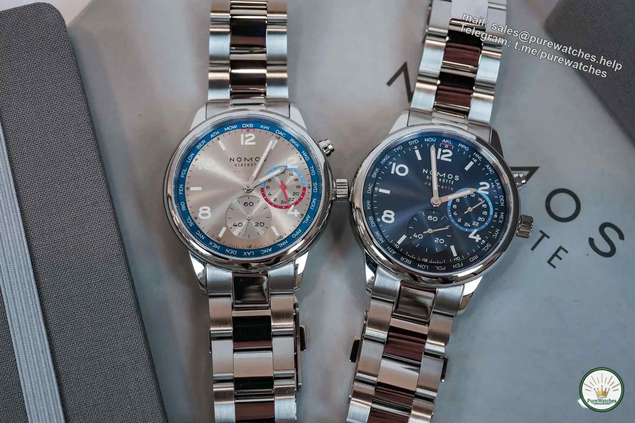 The most worthwhile world timepiece of the year? The new Nomos world time watch is released. With this look and function, I will place an order directly!