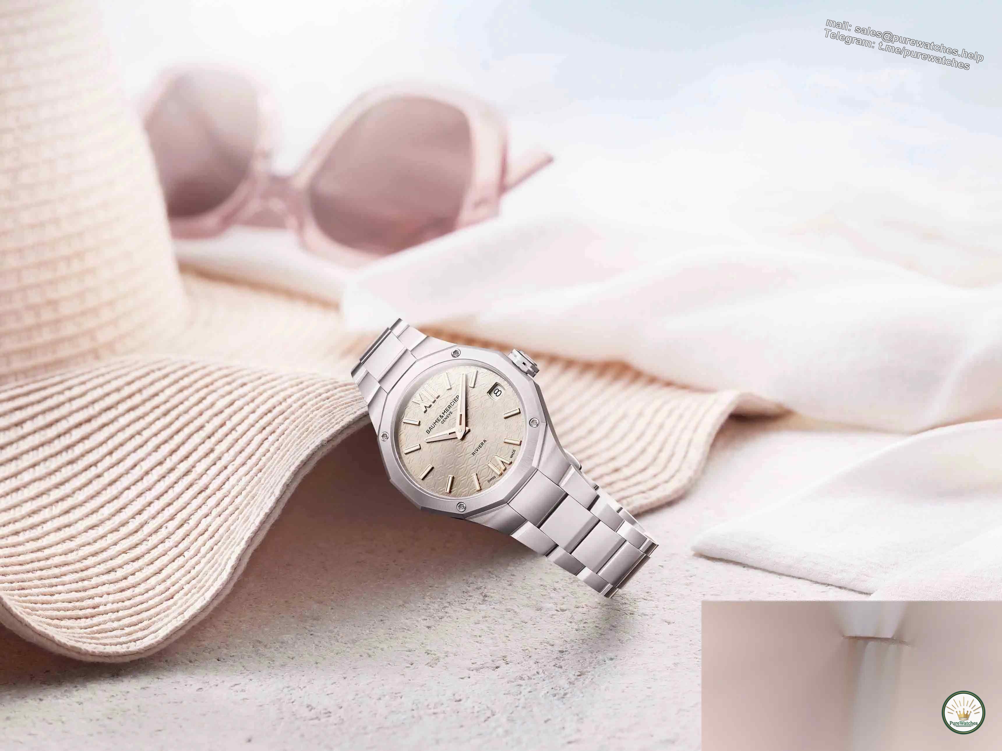 What watch to wear this summer? Five new works in the Mercier Rivera series allow you to easily grasp the sense of luxury