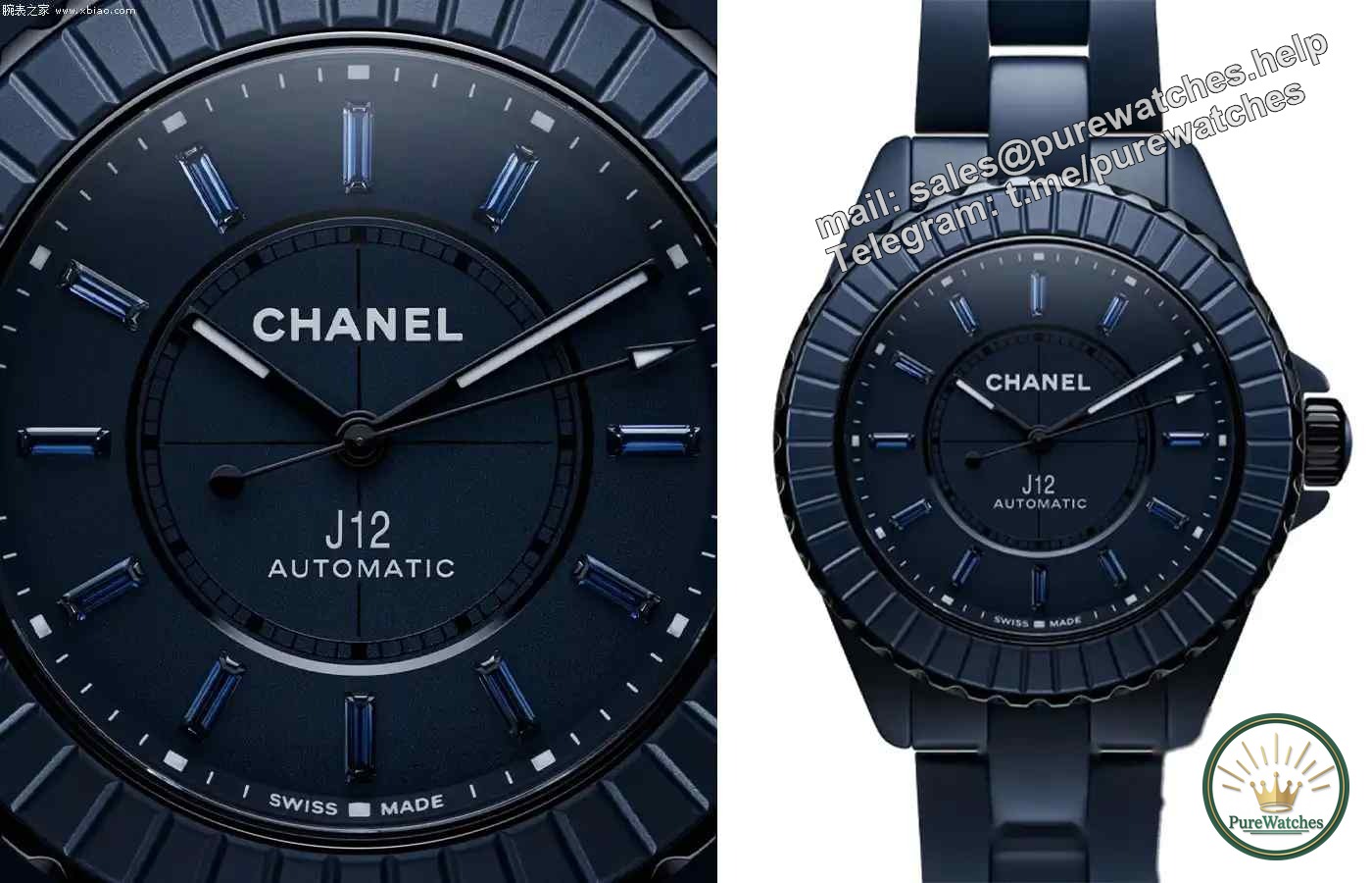 More advanced than ‘Water Ghost’? Chanel J12 Bleu blue ceramic bracelet + 12.1 movement, the price of 60,000 beats IWC Omega!