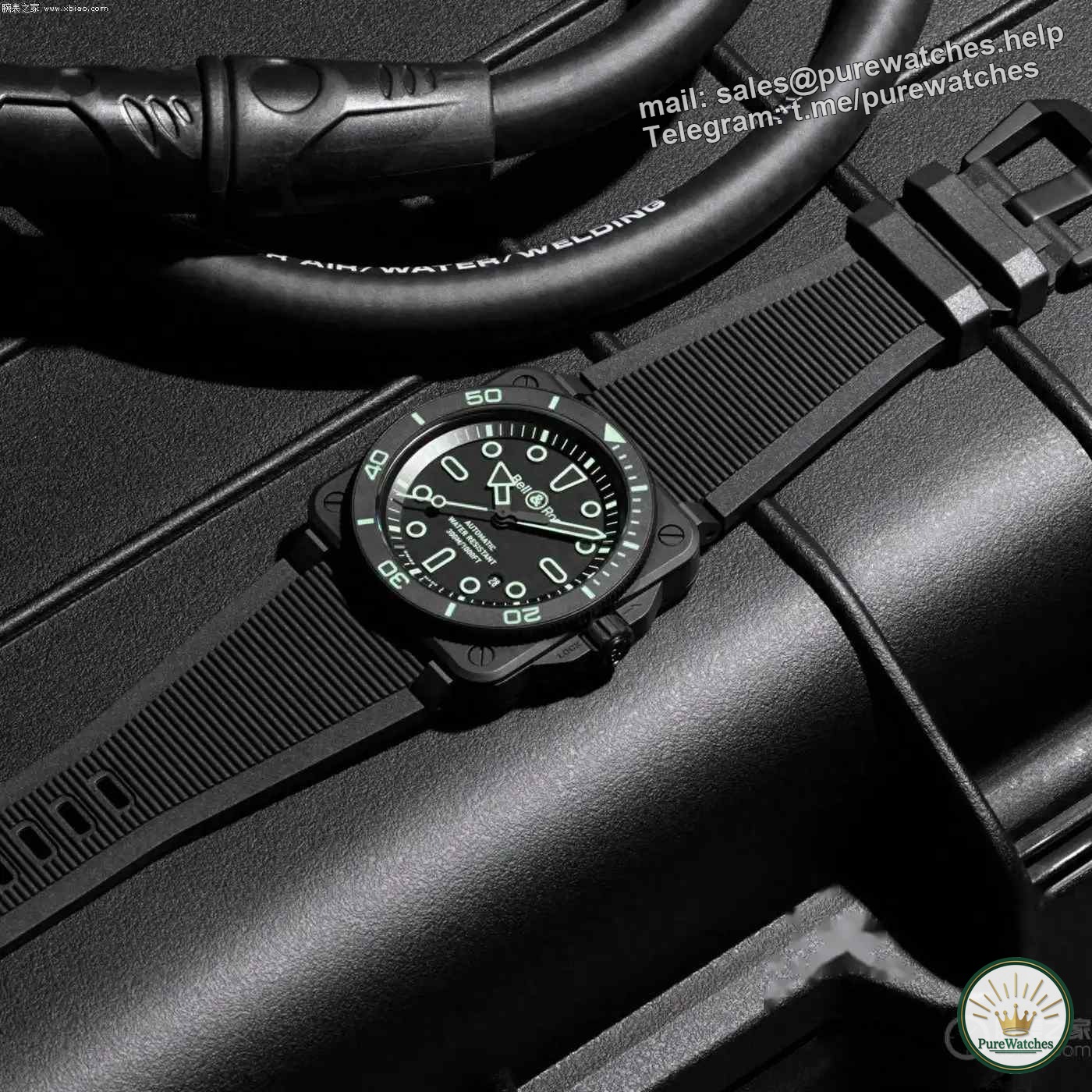 More hardcore than Rolex? Bell & Ross BR-03 Diver Black Ceramic Limited Edition: 11.2mm ultra-thin design conquers the deep sea!