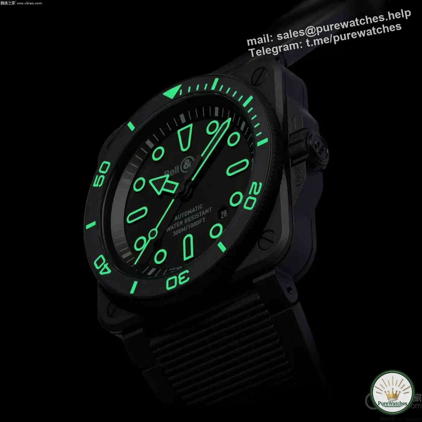 More hardcore than Rolex? Bell & Ross BR-03 Diver Black Ceramic Limited Edition: 11.2mm ultra-thin design conquers the deep sea!