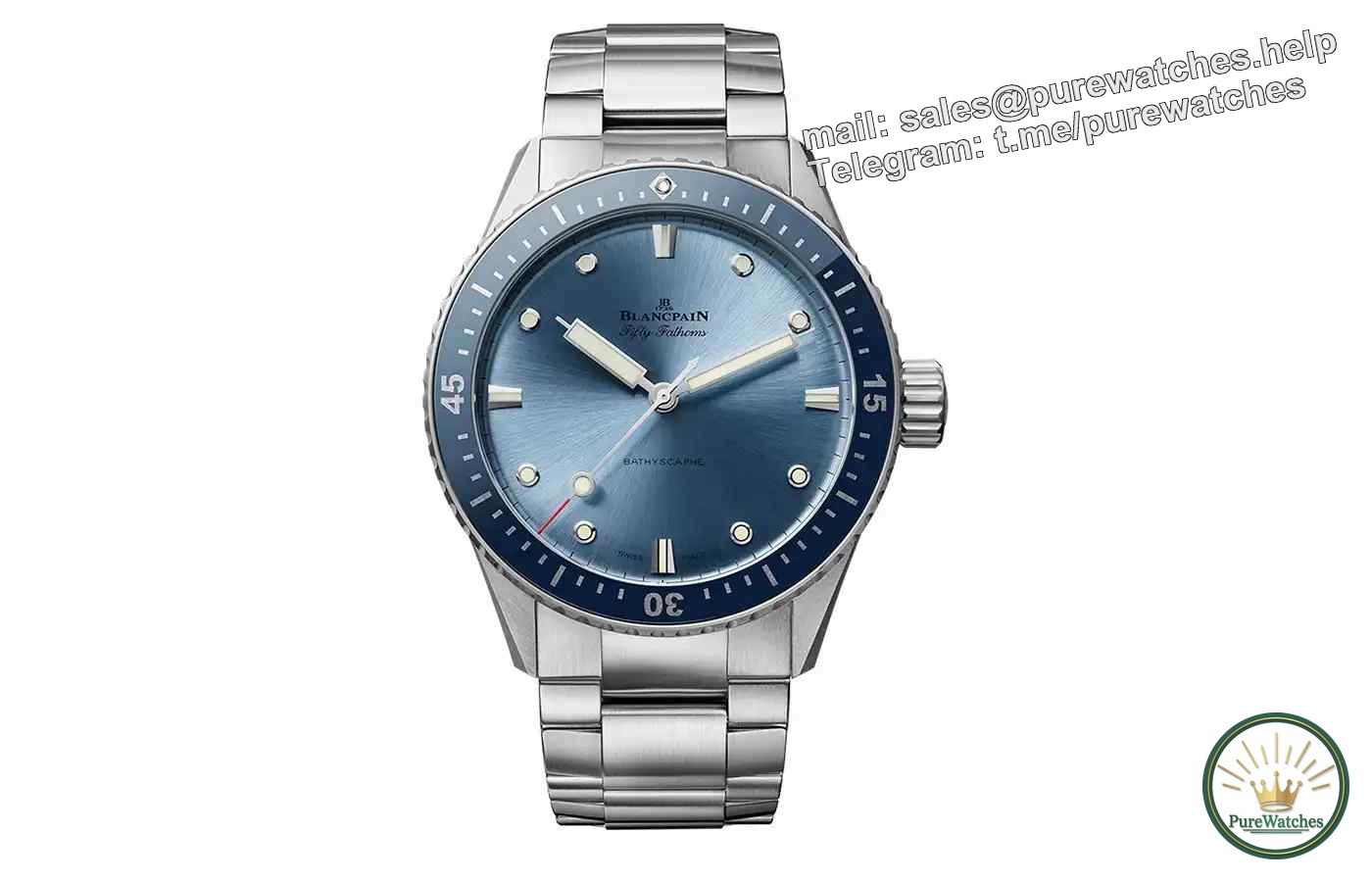 A must-have for summer! Ulysse Nardin UN-118 Movement Shark Limited Edition vs. Blancpain Ice Blue ‘Blue Tears’, the German SeaQ chronograph is even more amazing!