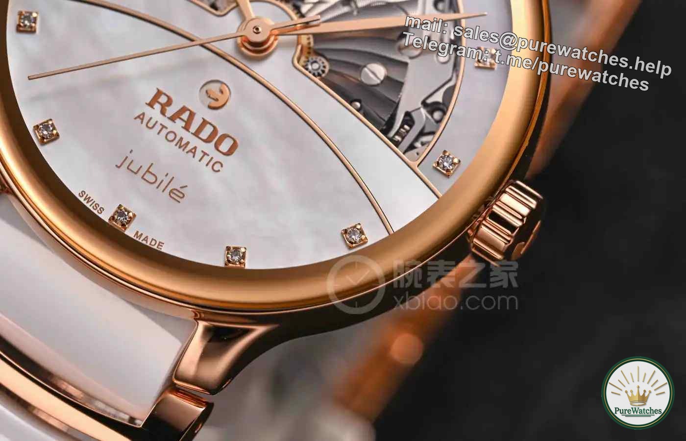 Don’t wear it on weekends and still go! Radar R763 movement women’s watch with 80 hours power reserve, perfect for commuting and dating with one watch