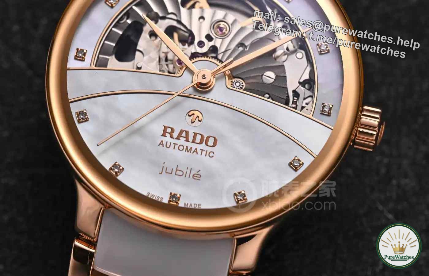 Don’t wear it on weekends and still go! Radar R763 movement women’s watch with 80 hours power reserve, perfect for commuting and dating with one watch