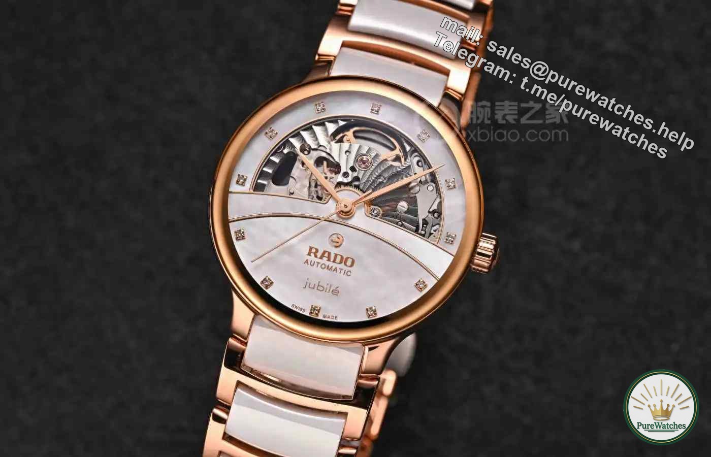 Don’t wear it on weekends and still go! Radar R763 movement women’s watch with 80 hours power reserve, perfect for commuting and dating with one watch
