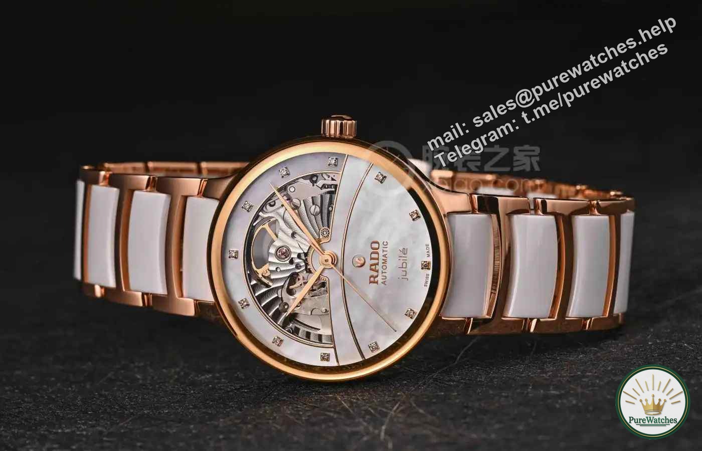 Don’t wear it on weekends and still go! Radar R763 movement women’s watch with 80 hours power reserve, perfect for commuting and dating with one watch