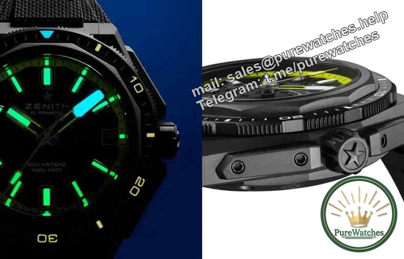 A deep-sea artifact that subverts cognition! In-depth analysis of ZENITH DEFY shadow model, stunning appearance and performance