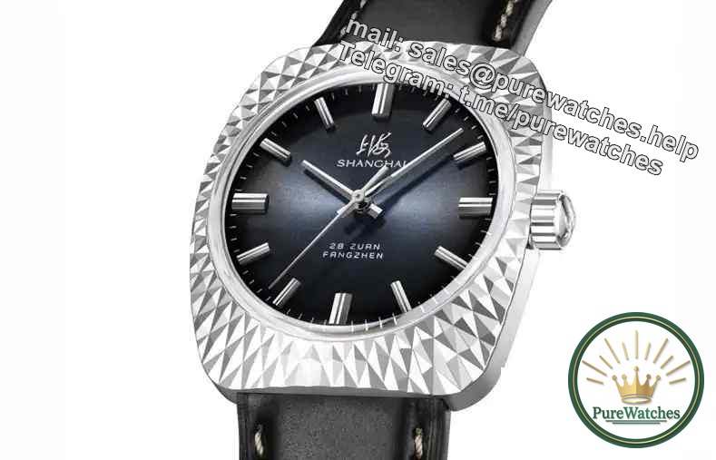 70th anniversary big news! Shanghai Watch’s ‘Biscuit Shell’ replica is back, the gradient smoked plate is so beautiful that it’s breathtaking!