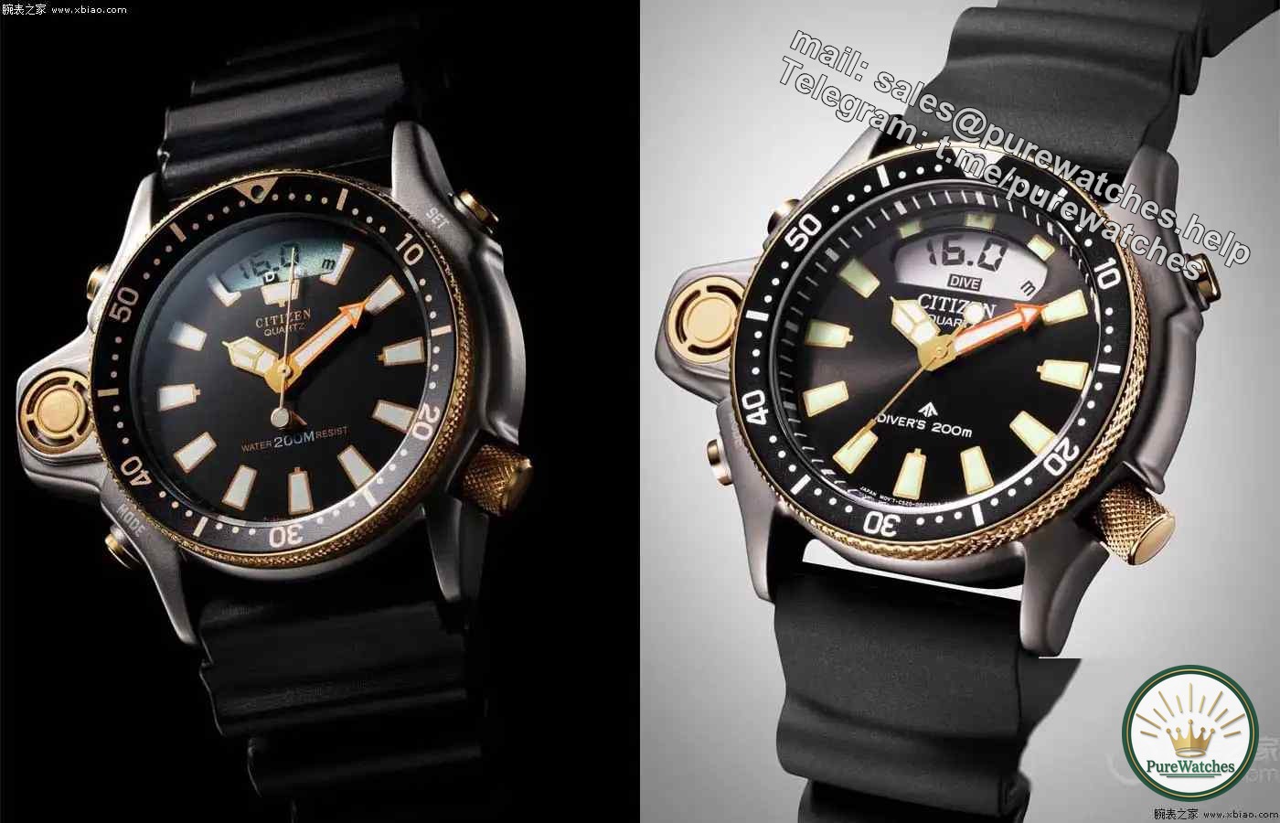 A must-have for dive watch fans! Citizen 40th anniversary commemorative model, ISO certification + 2 years of battery life