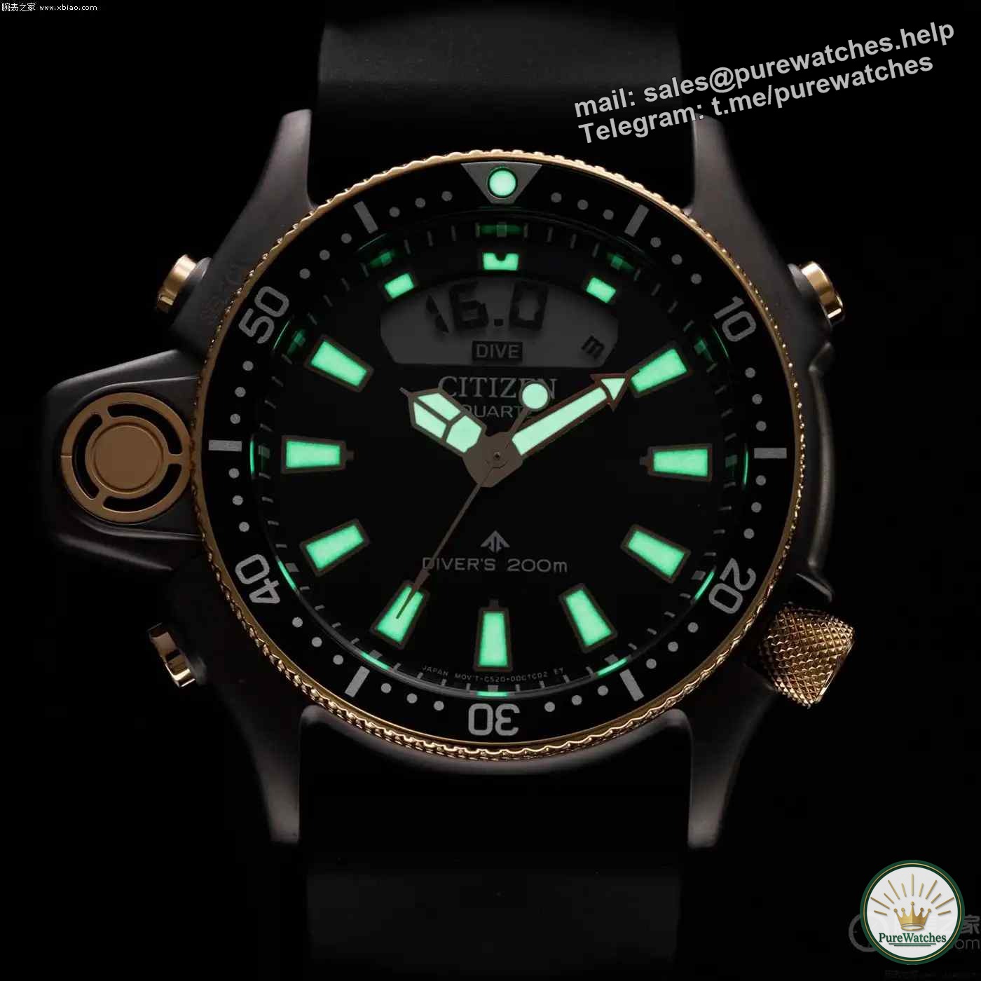 A must-have for dive watch fans! Citizen 40th anniversary commemorative model, ISO certification + 2 years of battery life