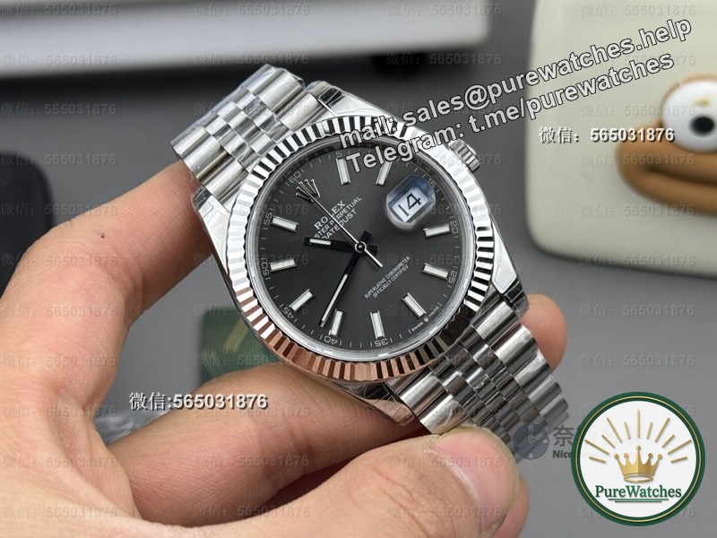 In-depth review of VS Factory Rolex Gray Diary: Is this replica watch worth your money?