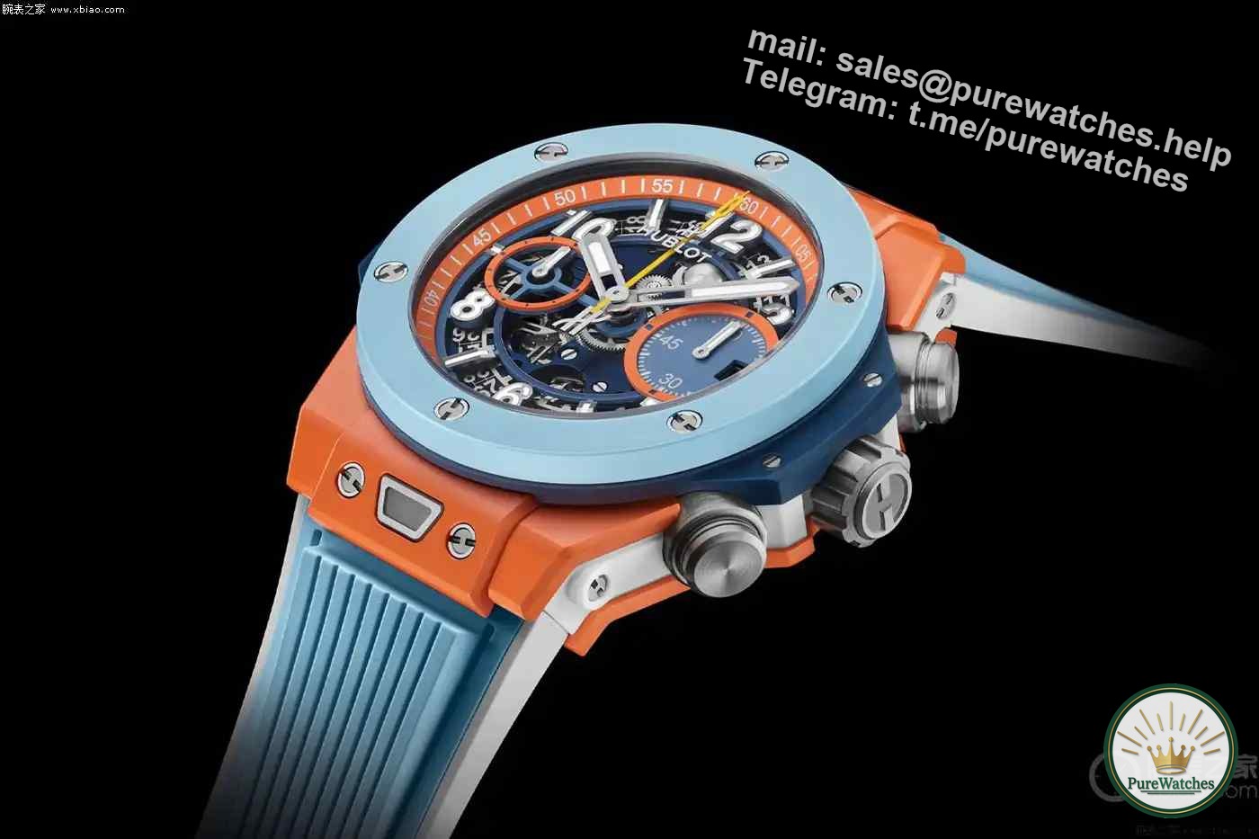 Limited to 100 pieces! Hublot’s 2025 summer limited edition is shockingly launched, the contrasting orange and blue colors are so beautiful that it’s breathtaking!
