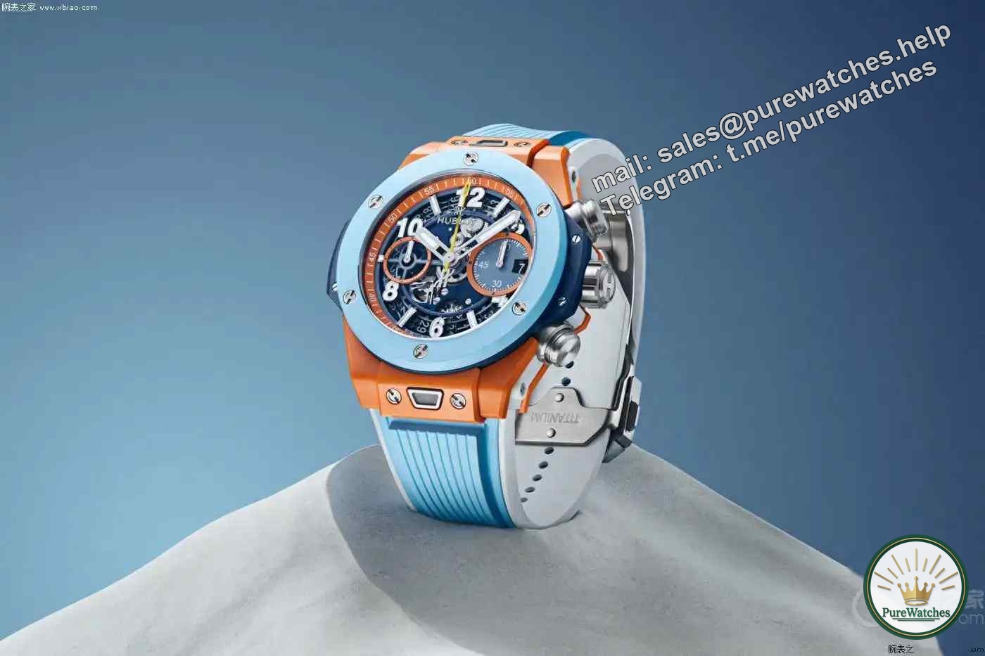 Limited to 100 pieces! Hublot’s 2025 summer limited edition is shockingly launched, the contrasting orange and blue colors are so beautiful that it’s breathtaking!