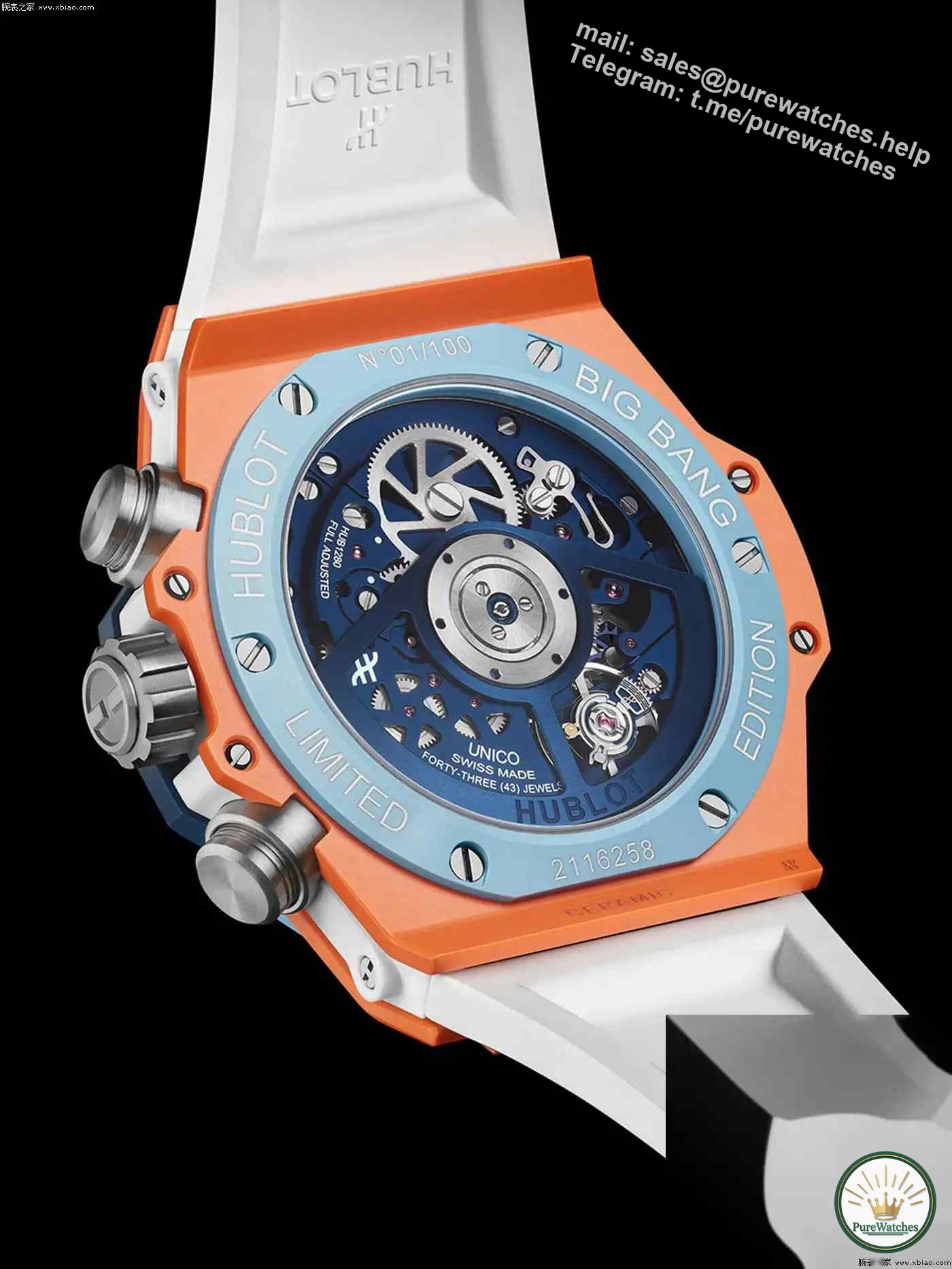 Limited to 100 pieces! Hublot’s 2025 summer limited edition is shockingly launched, the contrasting orange and blue colors are so beautiful that it’s breathtaking!