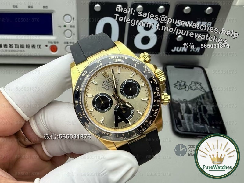VS factory enlarges the move! VS Shawn Yue Daytona weighted version is coming, the gold texture + true integrated movement is so amazing