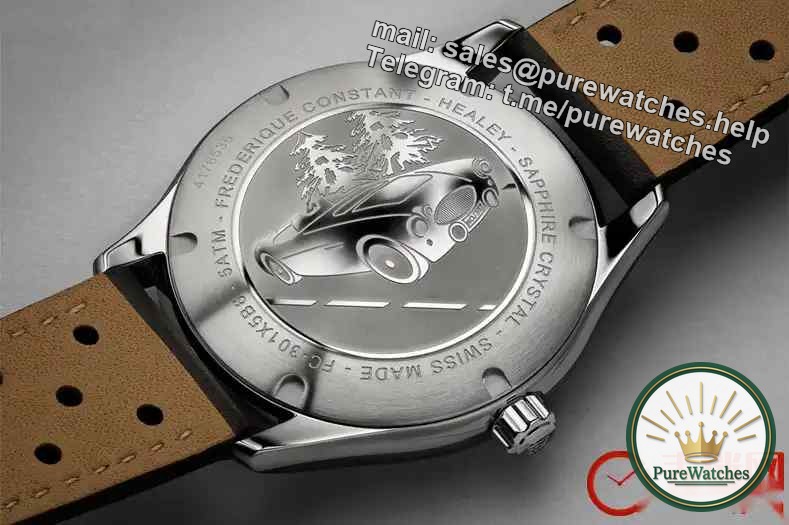 Travel through the 1960s at a glance! Frederique Constant Healey co-branded chronograph, replica racing spirit is so igniting